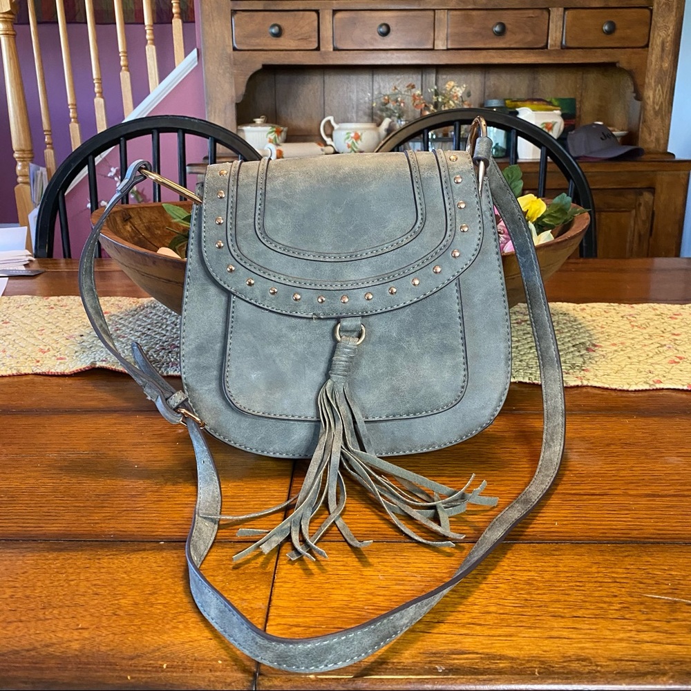 Franco Sarto vegan saddlebag crossbody